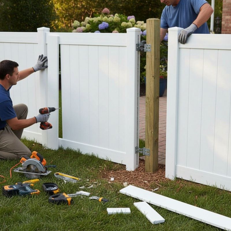 Contact About Pvc Fence Installation