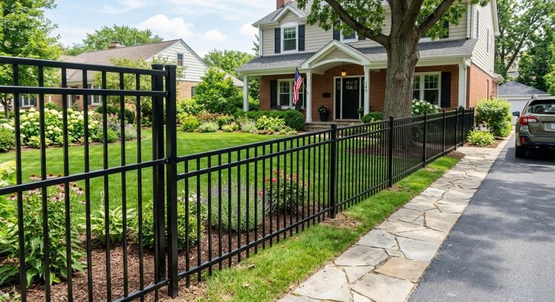 Aluminum Fence Replacement in Grand Rapids, MI