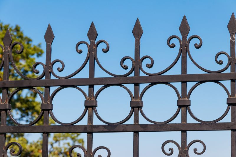Black Iron Fence Installation in Alpharetta, GA
