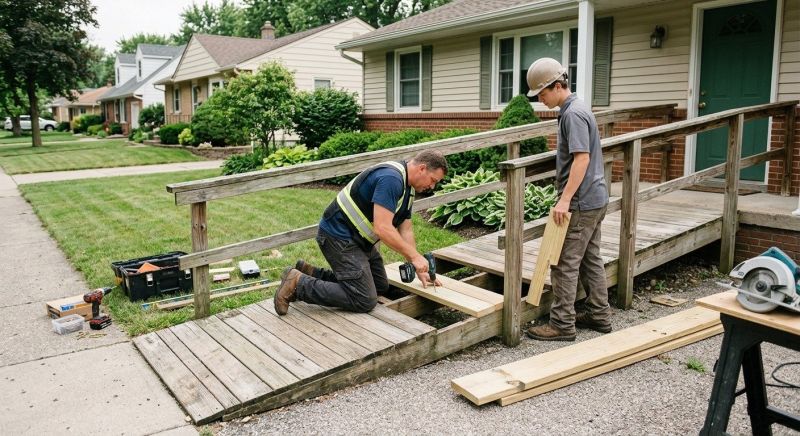 Church Ramp Installation in Wilmington, NC