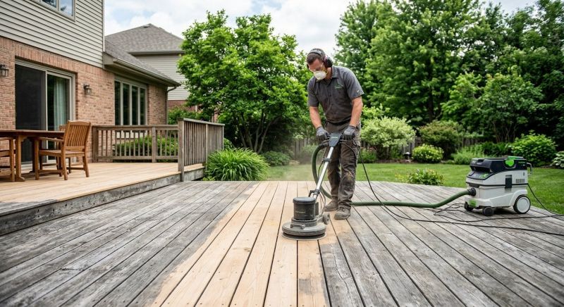 Deck Sanding Service in Seattle, WA