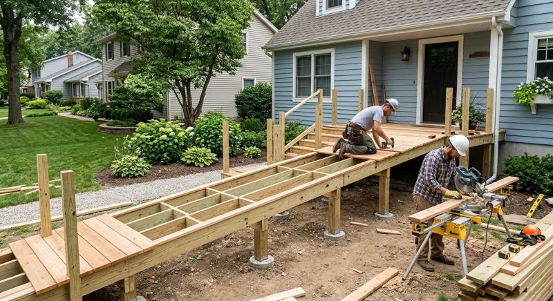 Entrance Ramp Installation in Kansas City, KS