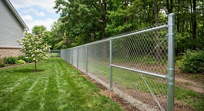 Galvanized Fence Installation in Roseville, CA