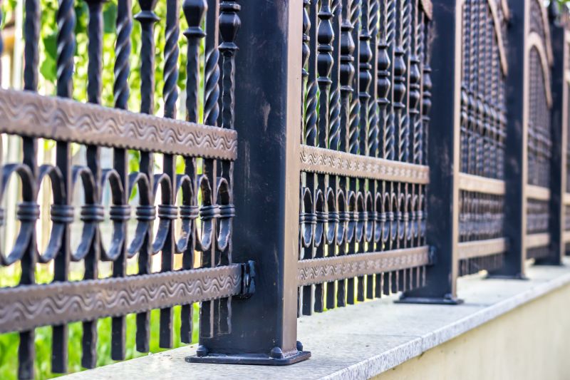 Gothic Iron Fence Installation in Alpharetta, GA