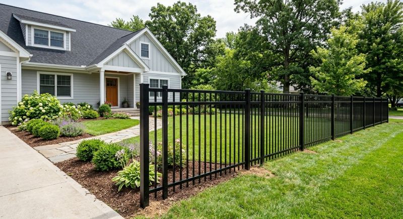 Metal Fence Installation in Alpharetta, GA