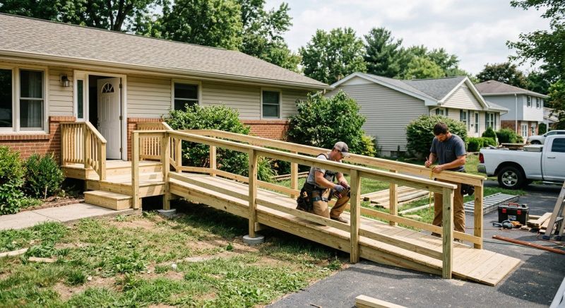 Mobility Ramp Construction in Wilmington, NC