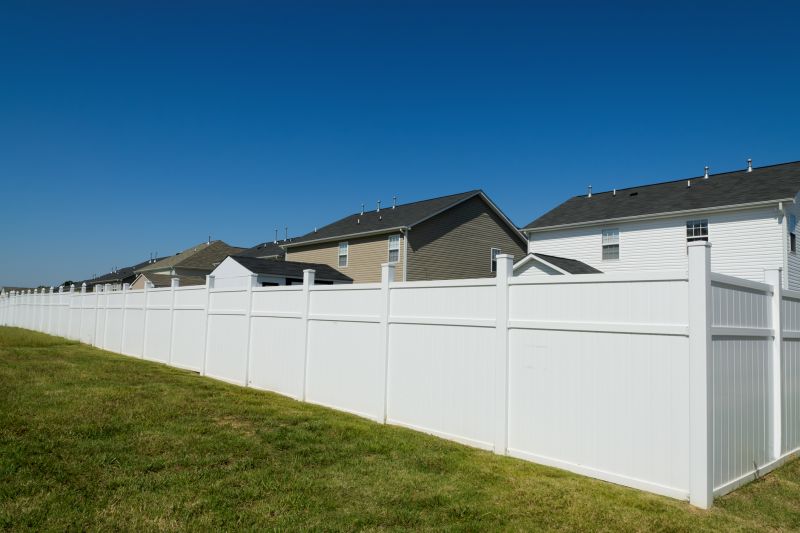 Pvc Fence in Residential Settings