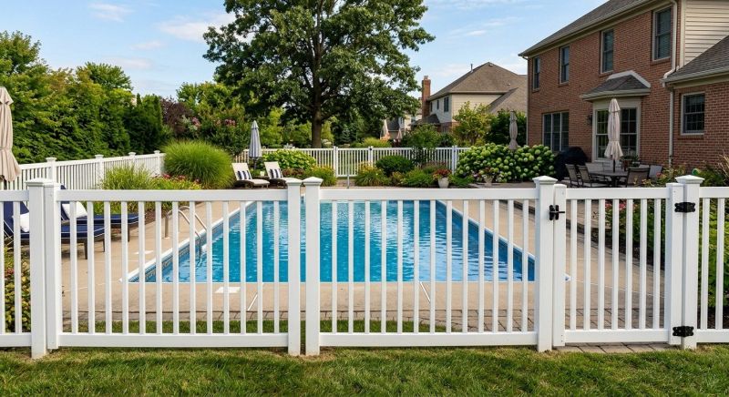 Pvc Pool Fence Installation in Kansas City, MO