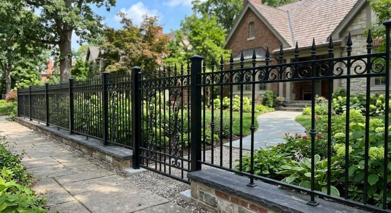 Victorian Fence Installation in Alpharetta, GA