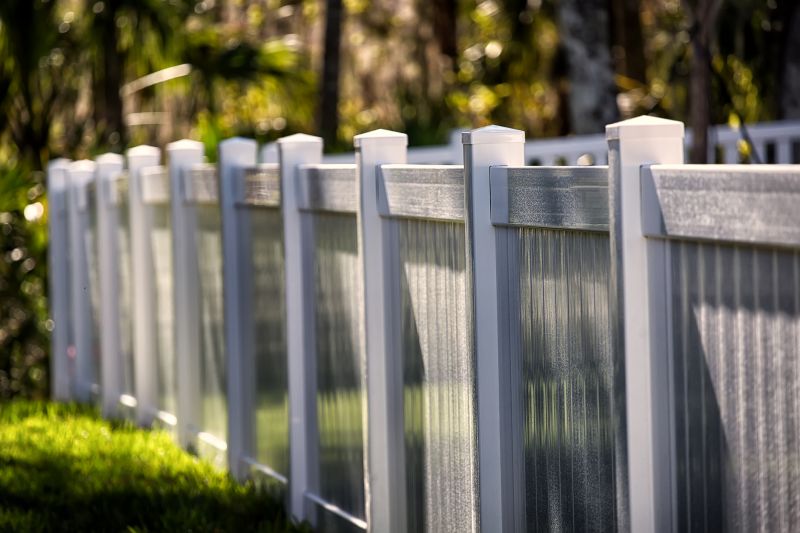 White Pvc Fence Installation in Pearland, TX