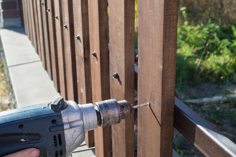 Wooden Dog Fence Installation in Pearland, TX